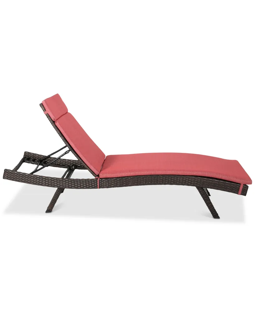 Justin Outdoor Chaise Lounge