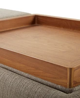 Jollene Fabric Storage Cocktail Ottoman, Created for Macy's