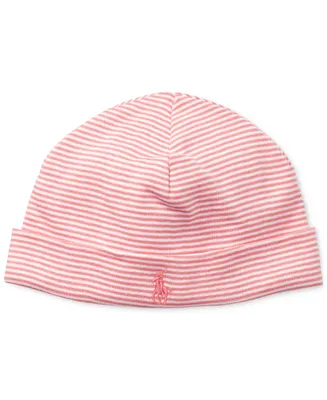 Polo Ralph Lauren Baby Girls Striped Soft Cotton Hat