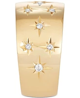 Marchesa Diamond Star Wedding Band (1/6 ct. t.w.) in 18k White Gold, Gold or Rose Gold, Created for Macy's