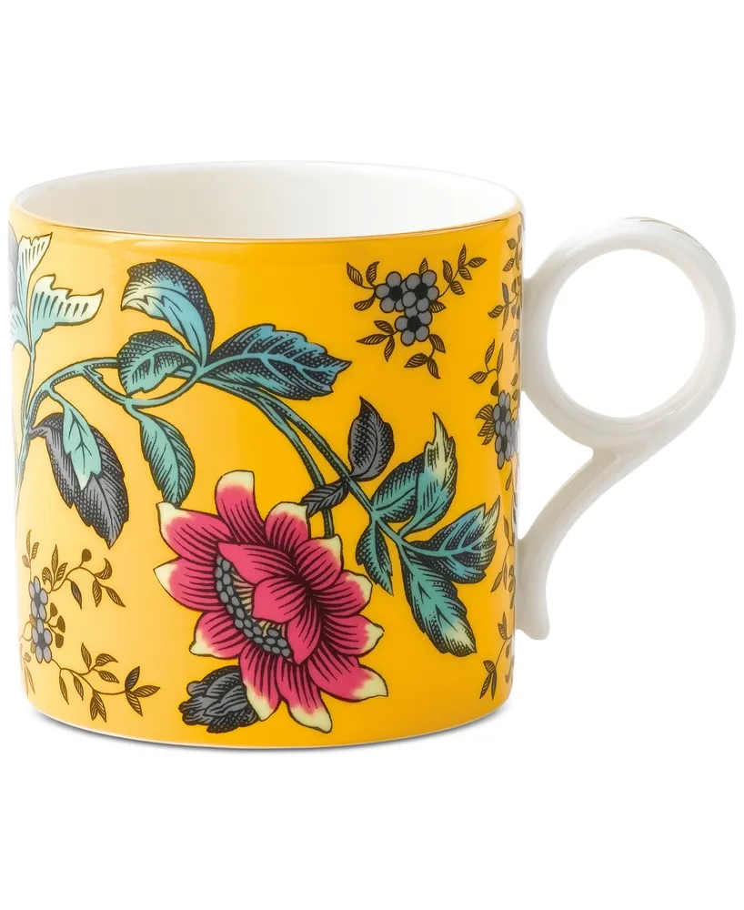 Wedgwood Wonderlust Yellow Tonquin Mug