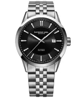 Raymond Weil Men's Swiss Automatic Freelancer Stainless Steel Bracelet Watch 42mm