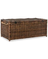 Jonathan Y Happimess Caden 46'' Wicker Storage Trunk