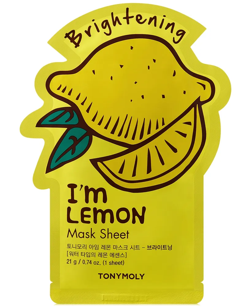 Tonymoly I'm Lemon Sheet Mask - Brightening