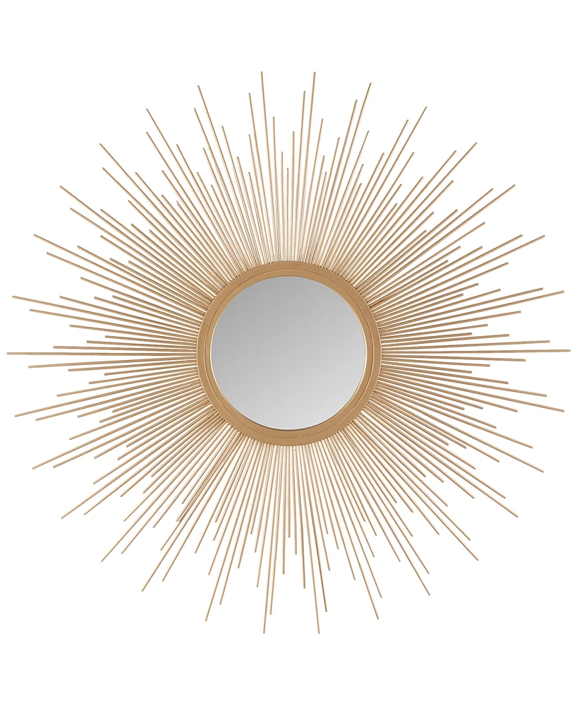 Madison Park Fiore Sunburst Large Mirror