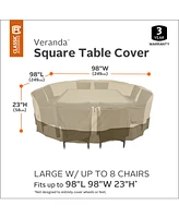 Large Square Patio Set Cover