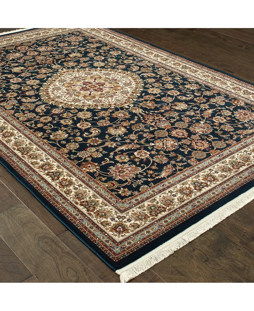 Oriental Weavers Masterpiece Rani Navy 5'3" x 7'6" Area Rug