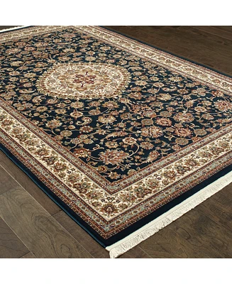 Oriental Weavers Masterpiece Rani Navy 3'10" x 5'5" Area Rug