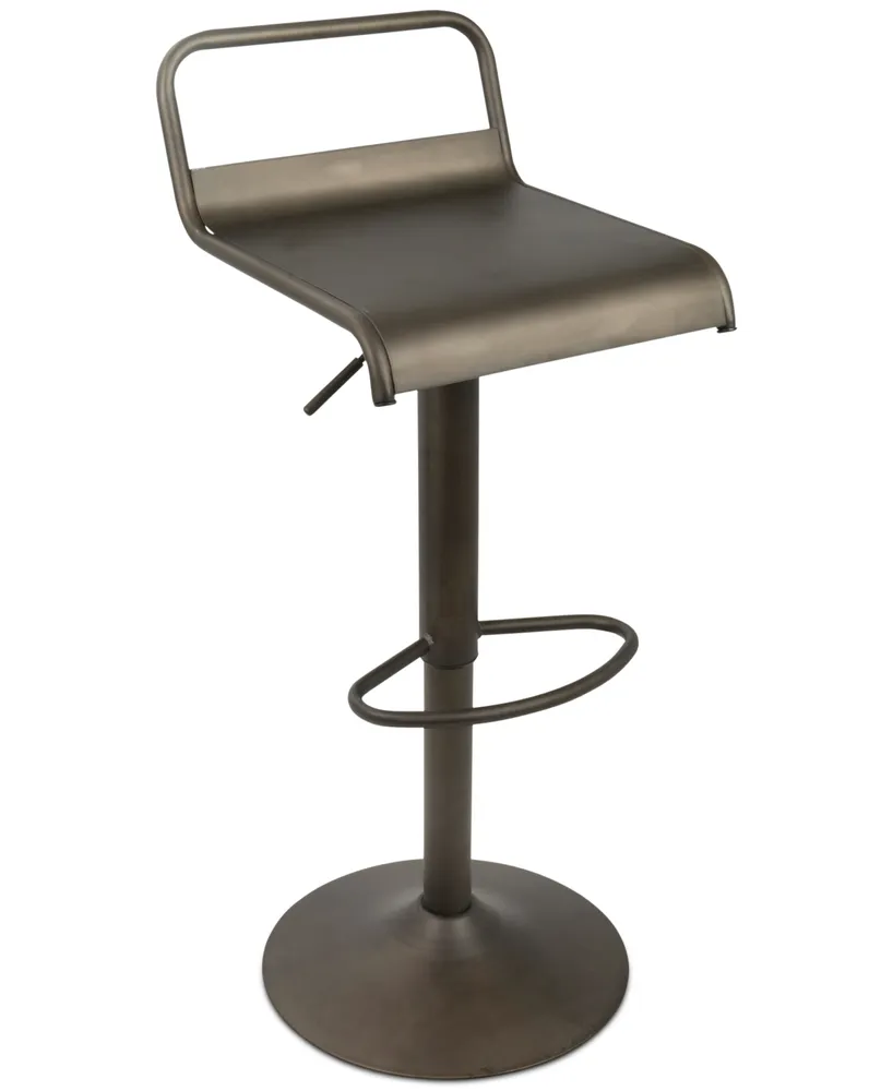 Emery Adjustable Bar Stool