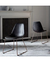 Kato Faux Leather Dining Chair (Set Of 2)