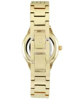 Anne Klein Women's Gold-Tone Stainless Steel Mesh Bracelet Watch 30mm Ak-2208CHGB