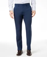 Kenneth Cole Reaction Men's Modern-Fit Micro-Check Dress Pants