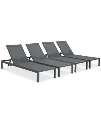 Westlake Outdoor Chaise Lounge (Set of 4)