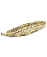 Michael Aram Leaves Gold Banana Large Platter