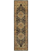 Jhb Design Journey Heriz 2'3" x 8' Runner Rug