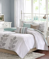 Madison Park Caelie Quilted 6-Pc. Quilt Set