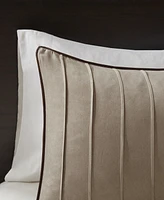 Madison Park Dune Faux-Suede 7-Pc. Comforter Set