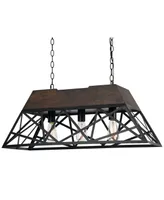 Cal Lighting 3-Light Antonio Chandelier