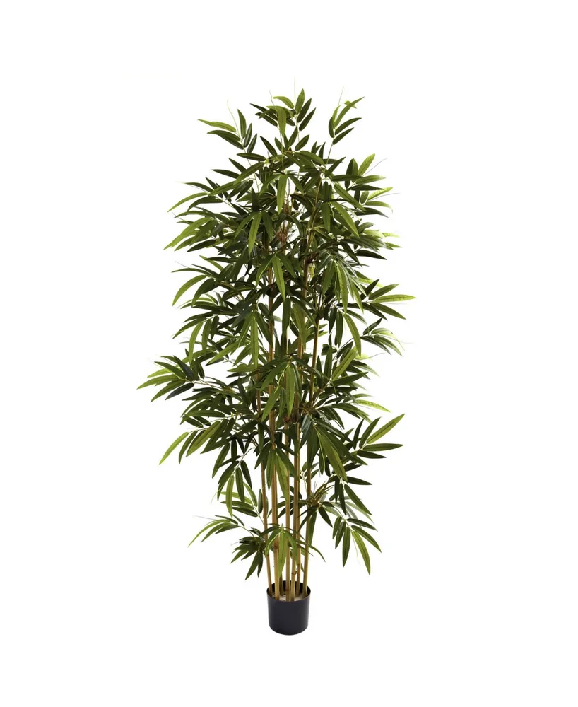 Nearly Natural 6' Artificial Bamboo Tree