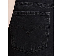 Levi's Women's 501 Button Fly Cotton High-Rise Denim Shorts