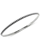 Peter Thomas Roth Beaded Bangle Bracelet in Sterling Silver