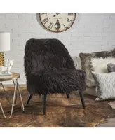 Lucee Faux Fur Accent Chair