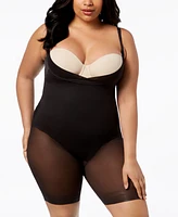 Miraclesuit Women's Sexy Sheer Extra Firm Wear Your Own Bra Thigh Slimmer 2781