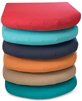 SensorGel 18" X 17" Outdoor Memory Foam Seat Cushion with Sunbrella Fabric