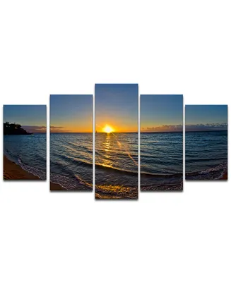 Ready2HangArt 'Sun Rise' 5-Pc. Canvas Art Print Set