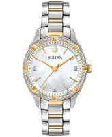 Bulova Women's Sutton Diamond (1/10 ct. t.w.) Two