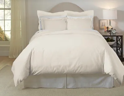 Pointehaven Solid 620 Thread-Count Cotton 3-Pc. Pc. Duvet Cover Set, Full/Queen