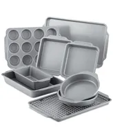 Farberware Nonstick Bakeware Set with Cooling Rack, 10-Piece