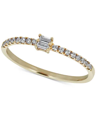 Diamond Baguette Ring (1/4 ct. t.w.) in 14k Gold