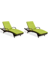 Jonathan Outdoor Chaise Lounge (Set Of 2)