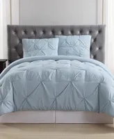 Truly Soft Pleated Twin Xl Comforter Set