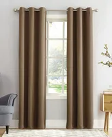 Sun Zero Preston Energy Saving Blackout Grommet Curtain Panel