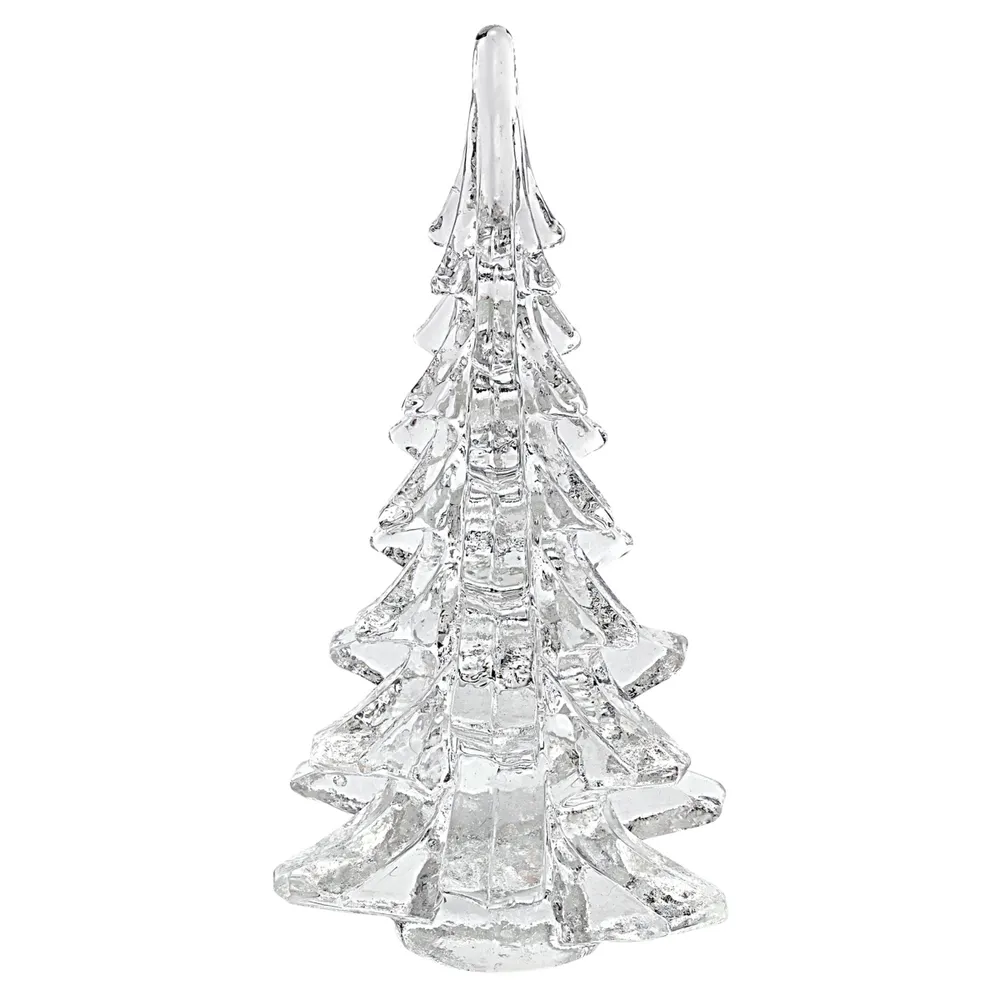 Christmas Tree 10 Inch Art Glass Sculpture