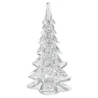 Christmas Tree 10 Inch Art Glass Sculpture