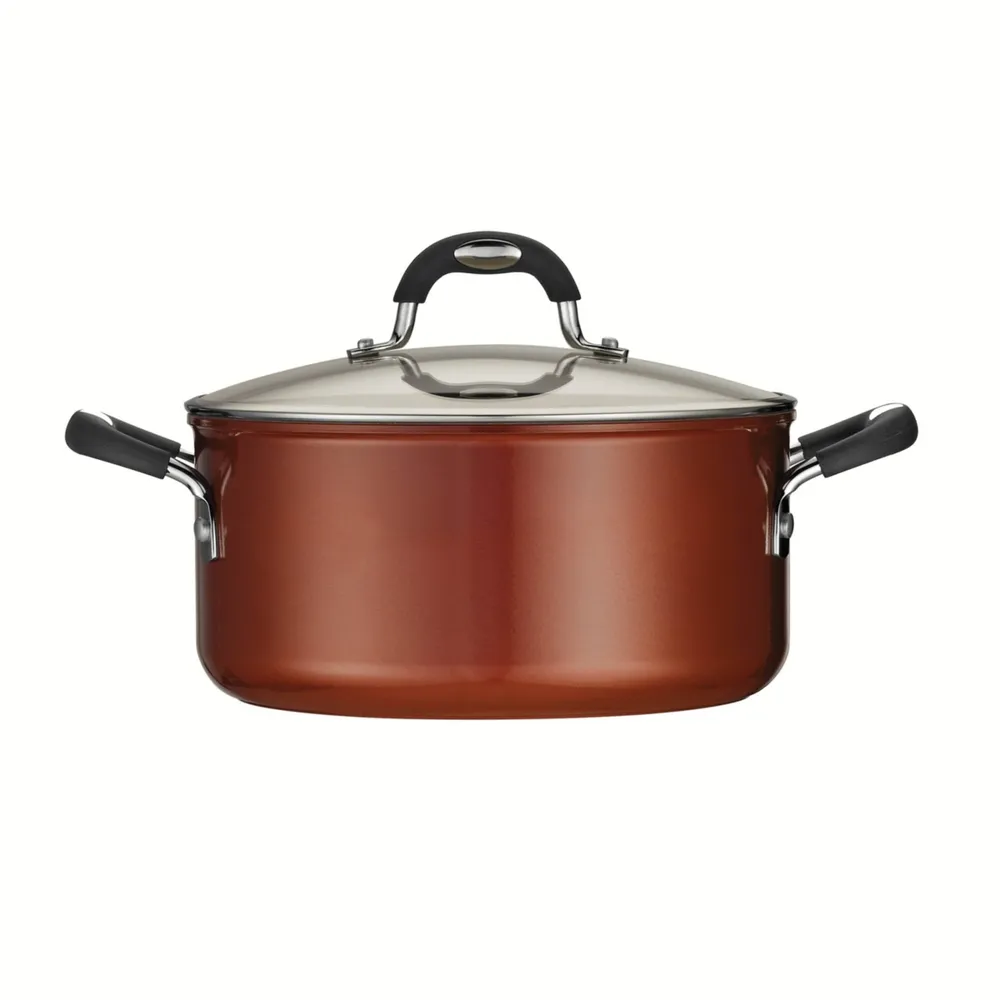 Tramontina Style Ceramica Metallic Copper 5 Qt Covered Dutch Oven