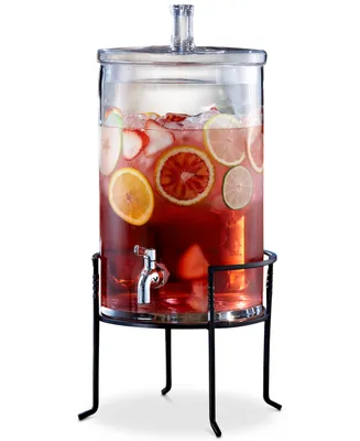 Jay Imports 2.5-Gallon Beverage Dispenser with Metal Stand