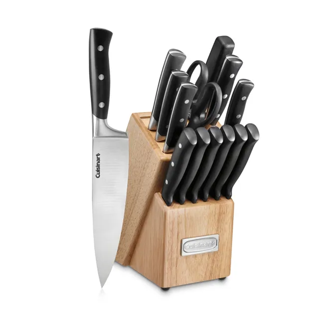 Martha Stewart Triple Rivet 14-pc. Knife Block Set