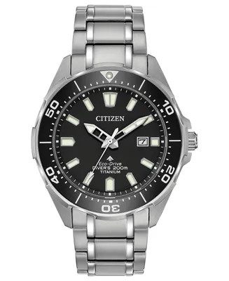 Citizen Eco-Drive Men's Promaster Diver Super Titanium Bracelet Watch 44mm