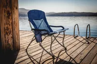 Oniva by Picnic Time Navy Pt-xl Camp Chair