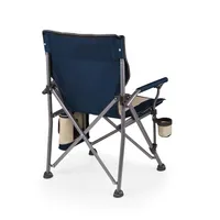 Oniva by Picnic Time Navy Outlander Folding Camp Chair with Cooler