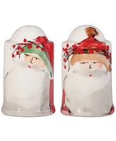 Vietri Old St. Nick 2-Pc. Salt & Pepper Shaker Set