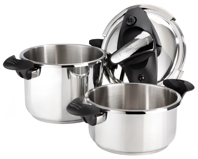 Magefesa Favorit 6.4 Qt. Stainless Steel Pressure Cooker