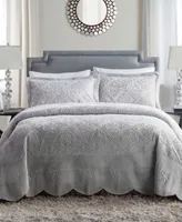 Vcny Home Westland Plush Bedspread Set Collection