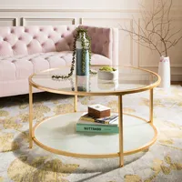 Ivy 2-Tier Round Coffee Table