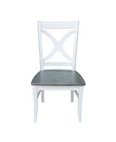 Vineyard Curved X Back Chair, Set of 2