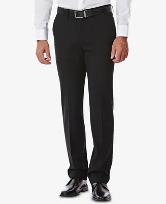 J.m. Haggar Men's 4 Way Stretch Slim Fit Flat Front Suit Pant